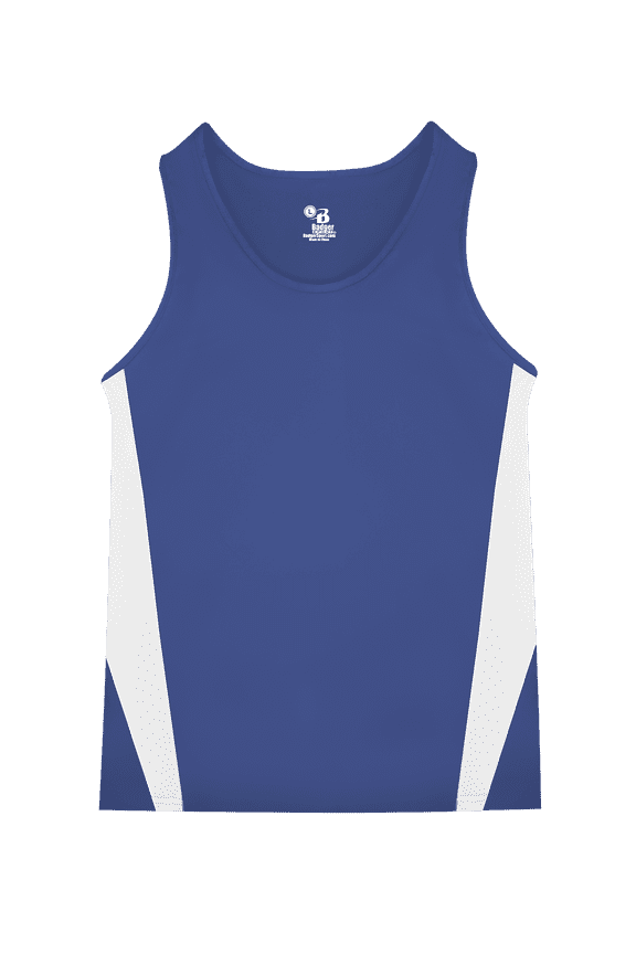 Stride Singlet - Royal/White M