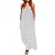thumbnail image 1 of Vestido HUOGUO, casual de verano, cuello en V, estampado de lunares, para mujer, 1 of 5