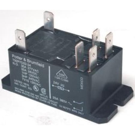 Te Connectivity/Potter&Brumfield 04F1209 Power Relay,Dpst-No,240vac,30a,Panel