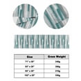 thumbnail image 3 of Bed Runner Scarf Twin Size, Blue Gray Stripes Stain Bed Runners & Scarves for Foot of Beds, Watercolor Modern Abstract Minimalist Decorative Bedding Runner Scarf for Hotel Home Bedroom 71 x20 Inch, 3 of 6