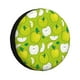 thumbnail image 1 of Balery Green Apple Cubiertas para Neumáticos - Protector Resistente para Neumáticos de Camioneta, SUV, Remolque, Camper y RV-15 inch, 1 of 6