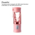 thumbnail image 3 of Exprimidor Eléctrico Bewildely Licuadora de Velocidad Rápida Rosa, 3 of 6