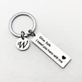 thumbnail image 4 of Xinyolin Key Holder Letter Pattern Fathers Day Gifts Stainless Steel Drive - Safe Keychain for Home, 4 of 8