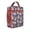 Red-11, variant on Hawaiian Print Tropical Floral Insulated Lunch Bag – Jungle Leaves Exotic Floral Summer Beach Hawaiian Hibiscus Botanical Jungle Leaves Summer Hawaiian Tote