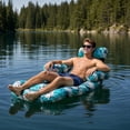 thumbnail image 7 of IFRINID Inflatable Pool Hammock Float Chair with Headrest and Armrests, PVC Water Lounge Float for Pool Beach and Lake, 7 of 7
