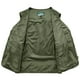 thumbnail image 4 of V Cuello Tanque, Chaqueta de Trabajo sin Mangas Sólida con Cremallera Y Bolsillos Múltiples, Abrigo de Lana de Moda para Hombres, 4 of 9