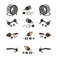 thumbnail image 1 of Transit Auto Front Wheel Bearing Suspension Upper Lower Ball Joint Outer Inner Tie Rod & Sway Bar Stabilizer Link Kit (12Pc) for Car 2004-2006 Acura TL - Left Right Side (Driver Passenger) K7T-108498, 1 of 10