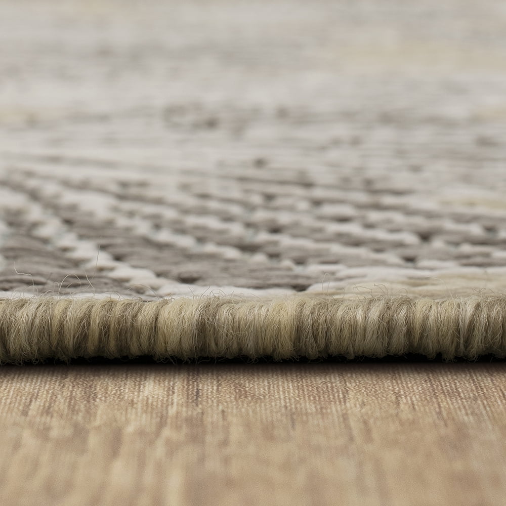 Mohawk Home Jade Butterfly Outdoor Area Rug, Beige, 5' 3" x 7' 6"