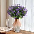 thumbnail image 6 of Viflosae Artificial Flowers for Decoration 7 Branches Artificial Flowers for Outdoor Fake Plants No Fade Faux Plastic Flowers for Spring Summer Indoor Garden Patio Window Box Kitchen Home Decor, 6 of 8
