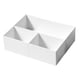 thumbnail image 4 of Caja de almacenamiento para escritorio, caja de almacenamiento para el hogar, soporte para papelería, compartimentos para escritorio 3 cuadrícula, 4 of 9