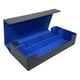 thumbnail image 2 of Caja de almacenamiento para barajas de cartas coleccionables con capacidad para más de 600 cartas, ideal para coleccionar cartas. Azul negro, 2 of 9