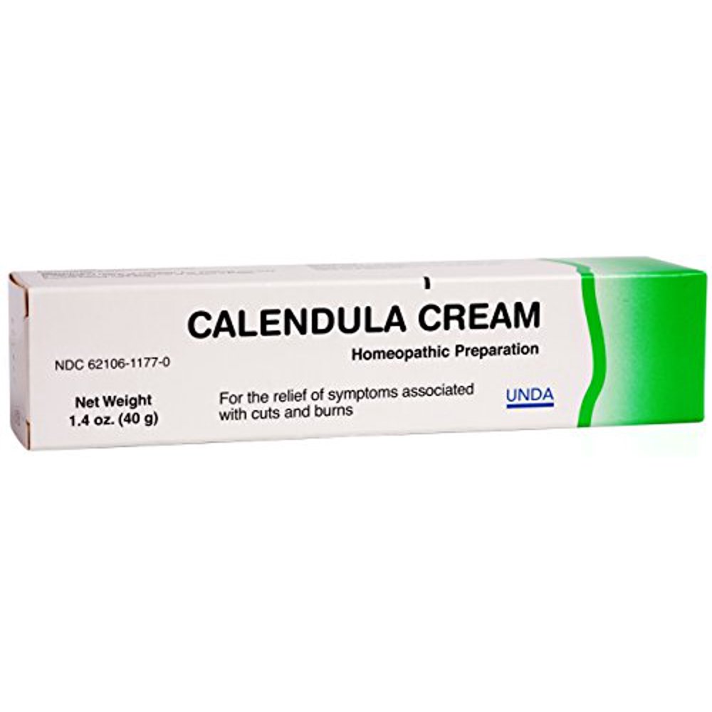 UNDA Calendula Cream Homeopathic Remedy to Help Relieve Symptoms