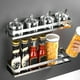 thumbnail image 5 of Estante De Especias De Acero Inoxidable, Estante Para Condimentos Que Ahorra Espacio, Organizador De Especias Sin Perforaciones, Cojinete De Carga Para Cocina, Baño Y Baño Kearding HA027296-02, 5 of 6