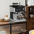 thumbnail image 2 of KNDKO Professional 20-Bar Espresso Machine With Built-In Grinder – Precision Extraction, Integrated Milk Frother Wand For Cappuccinos/Lattes, And Compact Design., 2 of 9