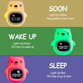 thumbnail image 3 of Alarm Clock with Sound Machine for Kids, 6 White Noises and 9 Colors Night Light, Ok to Wake Clock, Include 1800mAh Battery for Portability and Memory Function, for Kids, 3 of 7