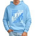 thumbnail image 1 of Gibobby Sudaderas de hombre Sudadera con Capucha Camisa para Hombre(Azul,G), 1 of 4