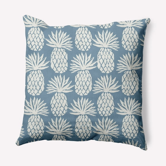Simply Daisy 16" x 16" Pineapple Pattern Nautical Decorative Indoor Pillow