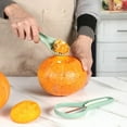 thumbnail image 6 of Clearance Shaver under $6 3 In 1 Nesting Pumpkin Tool Set Halloween Pumpkin Carving Kit For Beginners And Pros For Halloween Door Decorations, 6 of 8