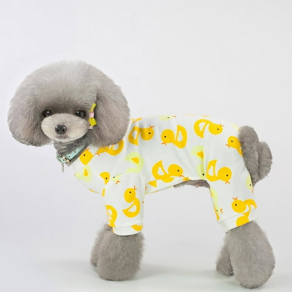 GASTROPOD Pet Dog Pajamas,Soft and Stylish Comfort Dog Costume,Keep Your Furry Friend Warm Pet Jumpsuits,S
