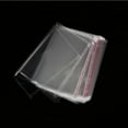 thumbnail image 4 of Farfi 100Pcs Transparent Self Adhesive Sealed Plastic Bags Jewelry Gift Package Pouch (9*13cm), 4 of 13