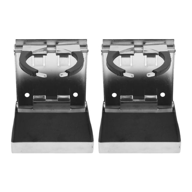 Portabotellas plegable ajustable, 2 piezas Portavasos plegable Almacenamiento de bebidas plegable ajustable Portabebidas plegable ajustable Durabilidad extendida