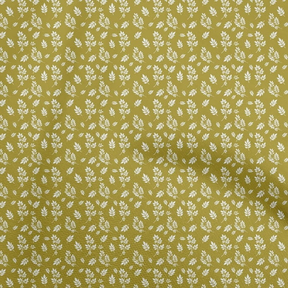 oneOone Viscose Jersey Lime Green Fabric Leaves Fabric For Sewing Printed Craft Fabric By The Yard 60 Inch Wide