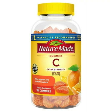Nature Made Extra Strength Vitamin C 500mg, 180 Gummies