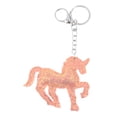 thumbnail image 3 of Llavero con Gancho de Aleación Colgante de Esponjosas Animales de Lentejuelas para mujer Chica caballo, 3 of 8