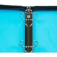 thumbnail image 3 of Plastic Zipper 1 Inch Binder - Blue 3 Ring Binder - Sold Individually, 3 of 5