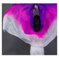 thumbnail image 4 of Women Real Silk Belly Dancing Silk Veils Hand Thrown Silk Scarf Shawl Gradient Dancing Accessories Belly Dance Veil, 4 of 7