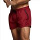 thumbnail image 2 of Bañador para Hombre de Secado Rápido con Bolsillos y Cremallera, Shorts de Baño con Forro de . Rojo Vino L, 2 of 9