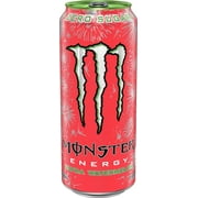 (24 Cans) Monster Ultra Watermelon, Sugar Free Energy Drink, 16 fl oz