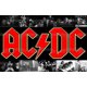 AC/DC Rock Band Stage Group Photos Guitar Live Performance Edible Cake ...