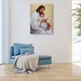 thumbnail image 2 of Cuadro Decorativo - A salvo en sus brazos Jr  Impresión en canvas, estrechado., 2 of 2