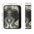 thumbnail image 6 of WYYP Marble Sculpture Generative Art Car Seat Belt Cover Pad 2Pcs, 6 of 6