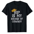 thumbnail image 1 of AALJY Rip Est Ma Marque de Cowboy Yellowstone T-Shirt, 1 of 5