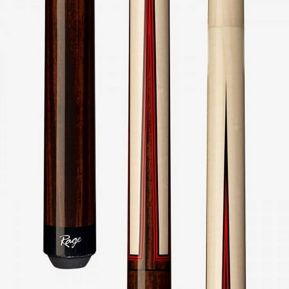Rage RG107 Sneak Pete Maple 5/16 x 18 Red Point Billiards Pool Cue Stick