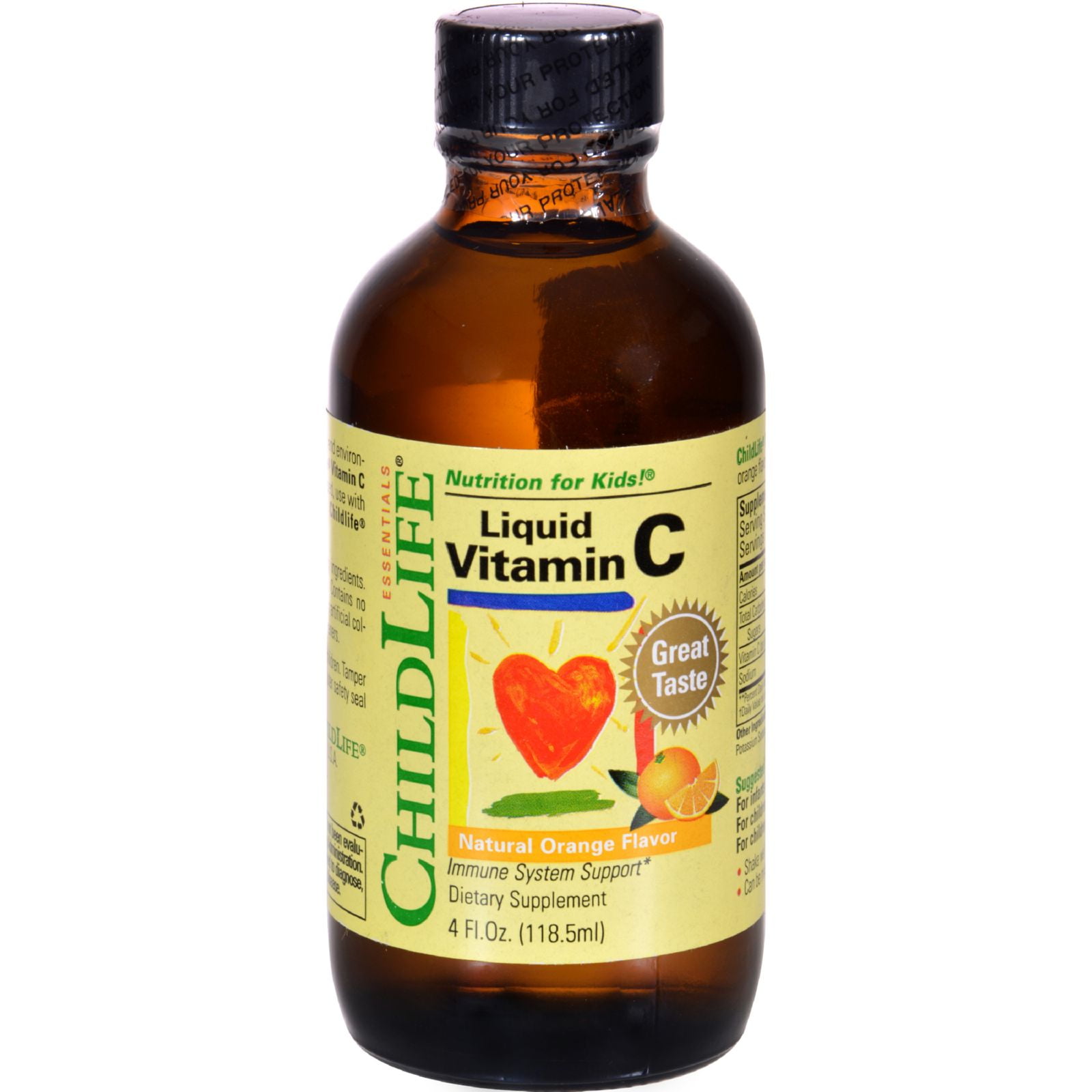 Childlife Liquid Vitamin C Orange 4 Fl Oz