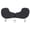 Black, variant on Riousery U Shape Nail Arm Rest Cushion for Nail Tech Soft PU Leather Folding Manicure Hand Rest Detachable Salon Home Pink 12.6 inches / 32 cm