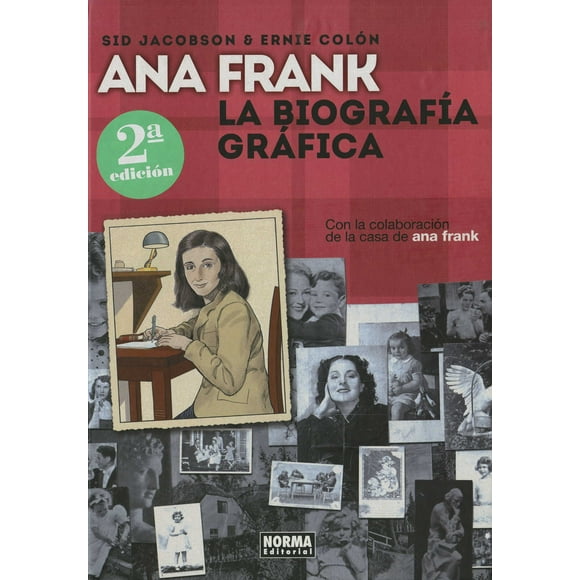 Biografía Gráfica de Ana Frank NORMA EDITORIAL JACOBSON SID