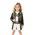 thumbnail image 2 of 3-Piece Pop Idol Cosplay Costume Set with Coat Top and Shorts for Halloween Party Stage Role Play Dress Up Outfit 100, 2 of 8
