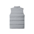 thumbnail image 4 of Huankd Puffer Vest for Men – Lightweight Quilted Outdoor Vest with Pockets, Puffer Vest Jacket for Men Light Gray 2XL, 4 of 4