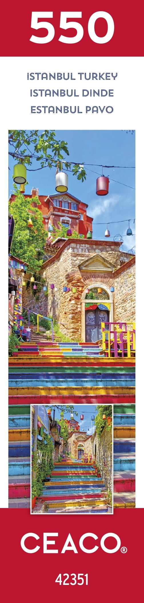 Ceaco Around the World Istanbul Turkey 550 Piece Jigsaw Puzzle