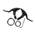 thumbnail image 4 of Mango de freno de bicicleta con Kit de cables de freno, piezas de repuesto para bicicletas plegables, fácil instalación, accesorios DIY, aleación de Negro, 4 of 9