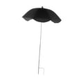 thumbnail image 2 of Sombrilla para plantas de exterior, resistente tela de protección solar, para jardín, para parterres en macetas. Negro, 2 of 8
