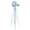 Blue, variant on 8FT Ornamental Windmill Backyard Garden Decoration Weather Vane, Weather Resistant Yard Metal Windmill, Blue