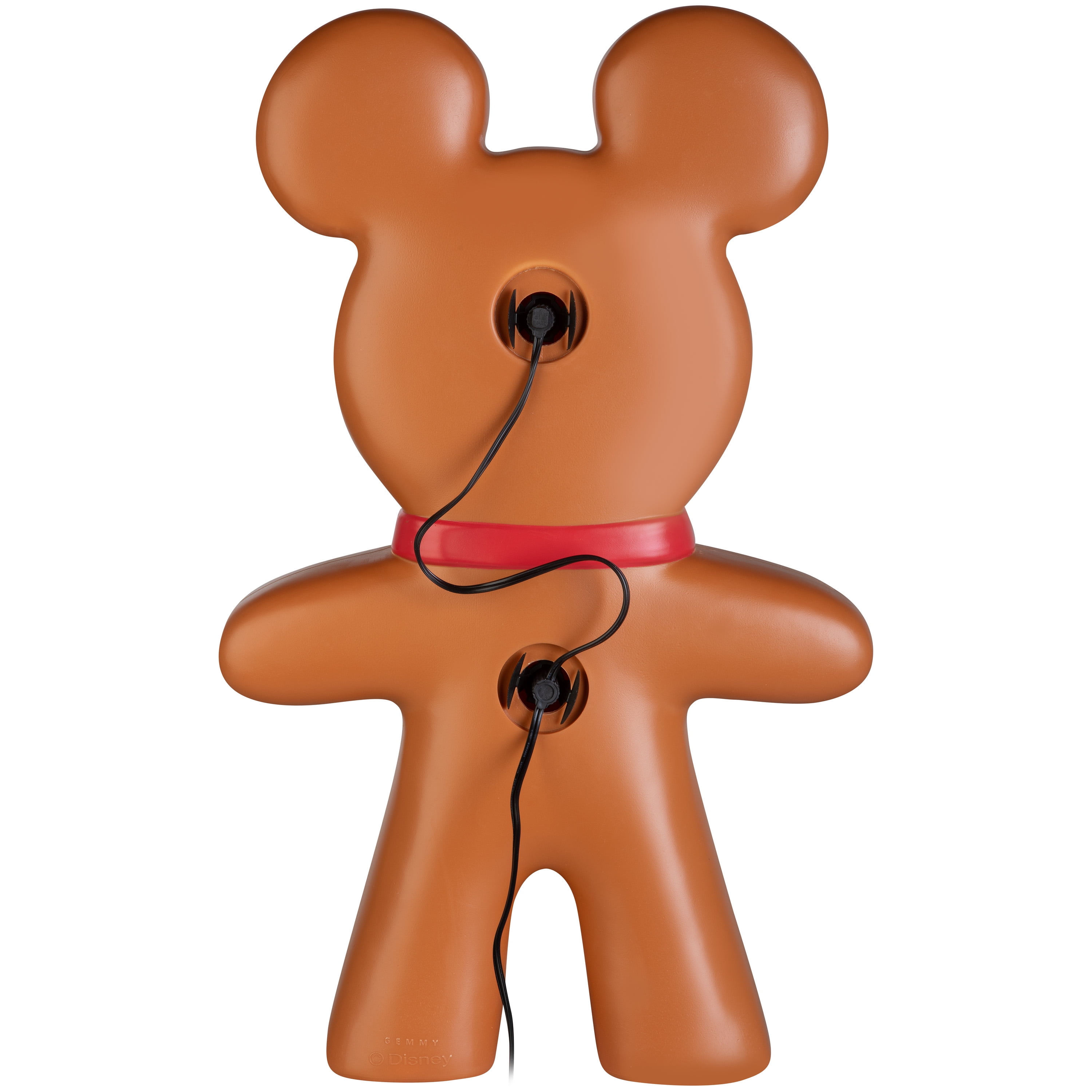 Disney 24 inch LED Lighted Gingerbread Mickey Mouse Blow Mold for