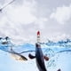 thumbnail image 2 of Señuelo de pesca de metal hundido, cuchara de fundición realista, cebos luminosos (astilla), 2 of 4