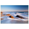thumbnail image 1 of Great BIG Canvas | "Gay Head Public Beach at sunset, Martha's Vineyard, Massachusetts" Art Print - 48x32, 1 of 4