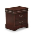 East West Furniture 1Piece mid century Wooden Night Stand with 2 Wood — free download